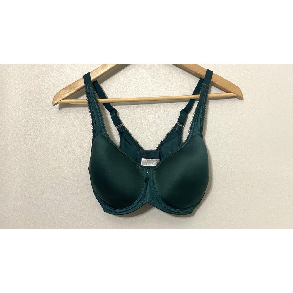 Wacoal Basic Beauty T Shirt Spacer Bra 34DD Emerald Green 853192